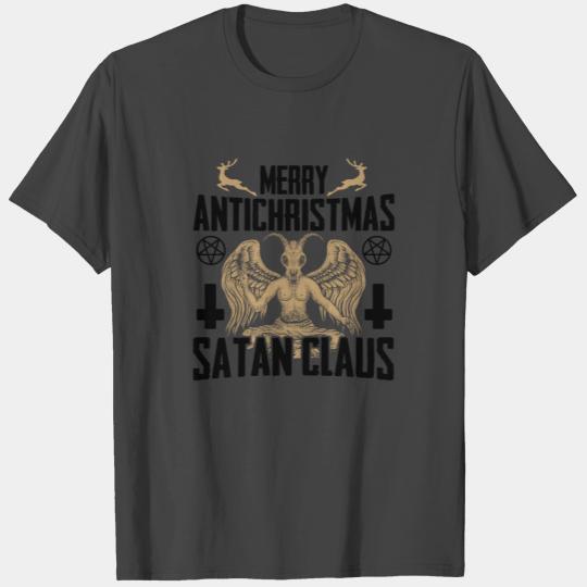 Anti Santa Claus funny character Gift Christmas T Shirts