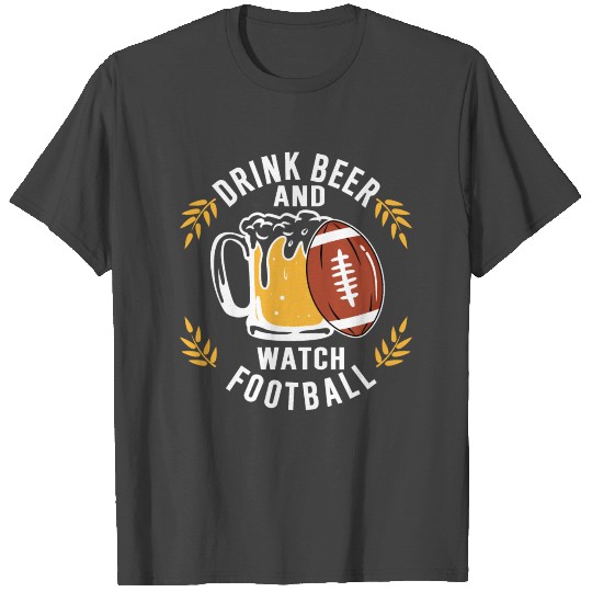 Beer and Football T Shirts