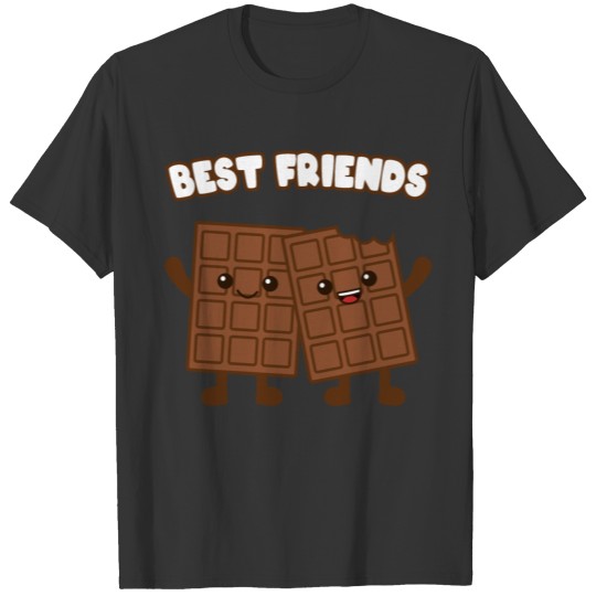 Best friends Chocolate T-shirt