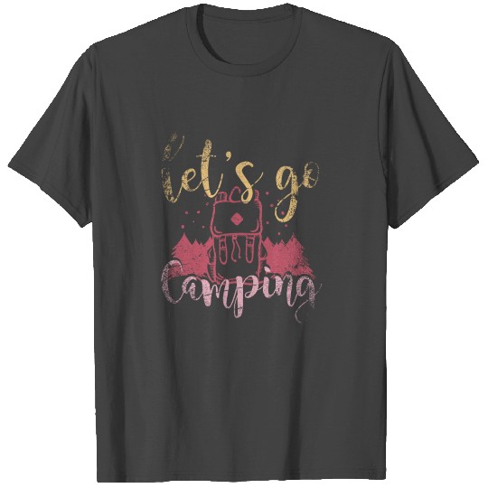 Camping holidays T Shirts