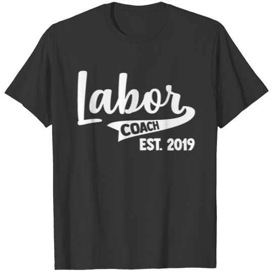 Men's Pregnancy Announcement 2019 Daddy Labor T-shirt