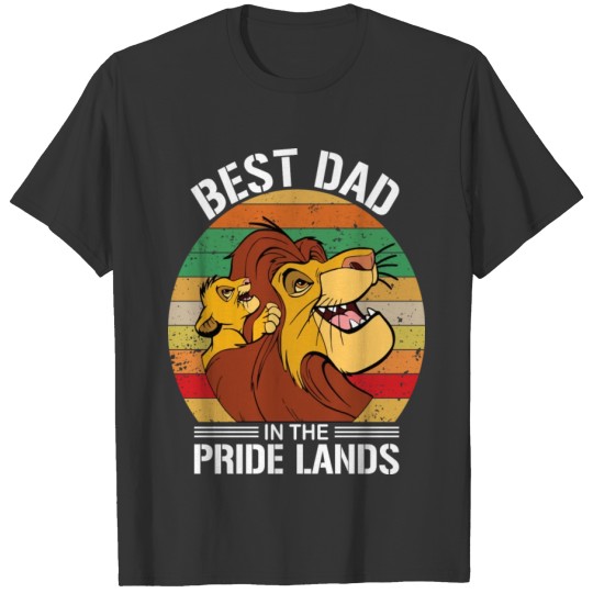 Best Dad In The Pride Land T-shirt
