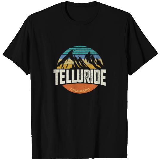 Retro Telluride Colorado Apparel T Shirts