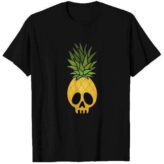 Pineapple skull T Shirts