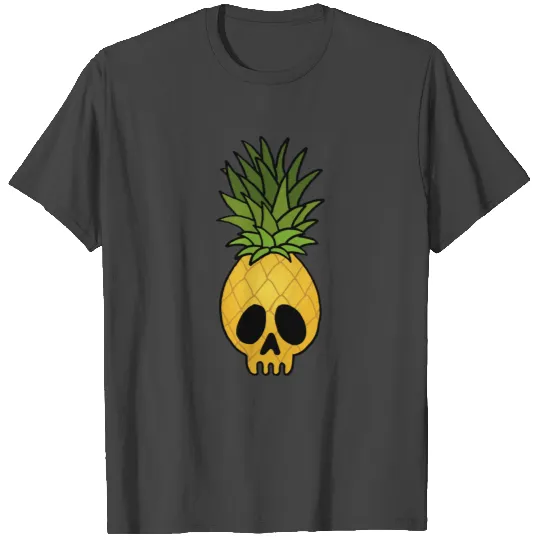Pineapple skull T Shirts