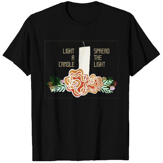 candle clear T Shirts