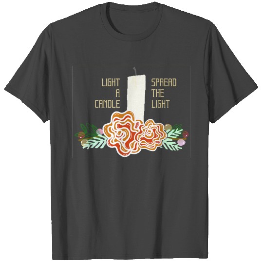 candle clear T Shirts