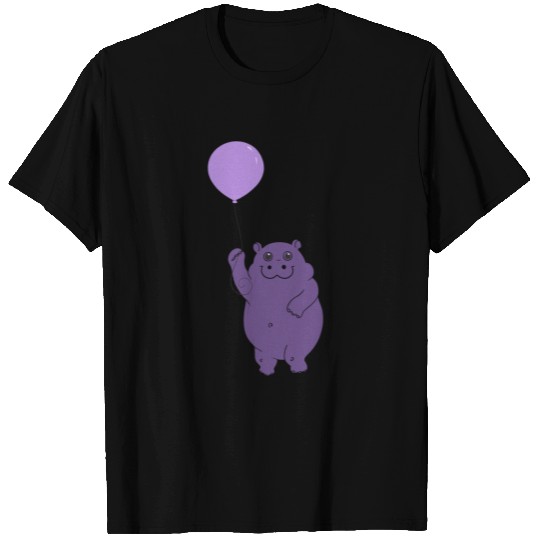 flying hippo T Shirts
