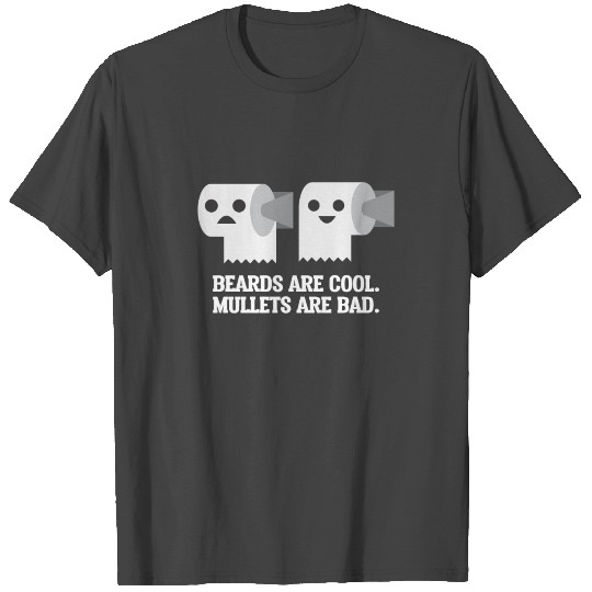 Toilet Paper Redneck Beards cool Mullets Bad T Shirts