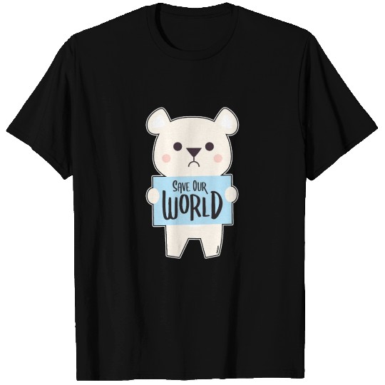 polar bear environmental protection nature conserv T Shirts