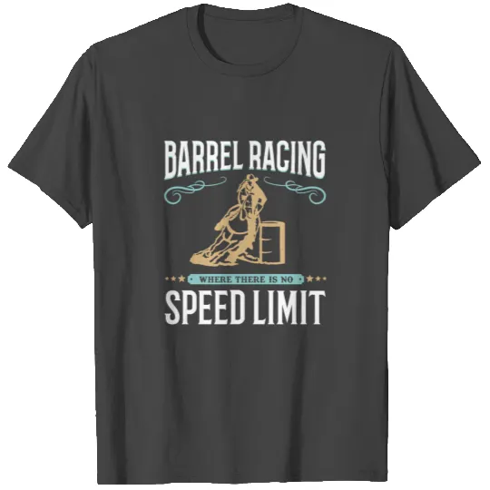 Barrel Racing T Shirts Gift