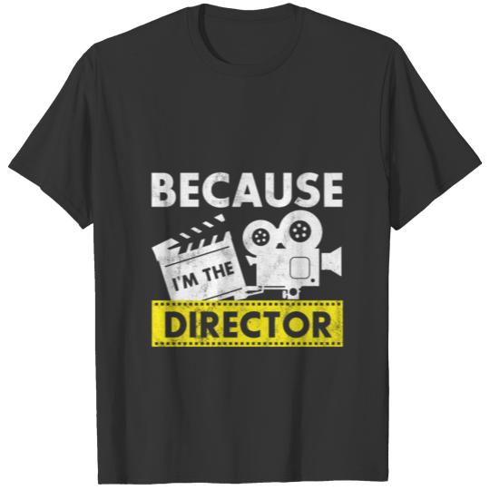 Director T Shirt Movie Themed Gift T-shirt