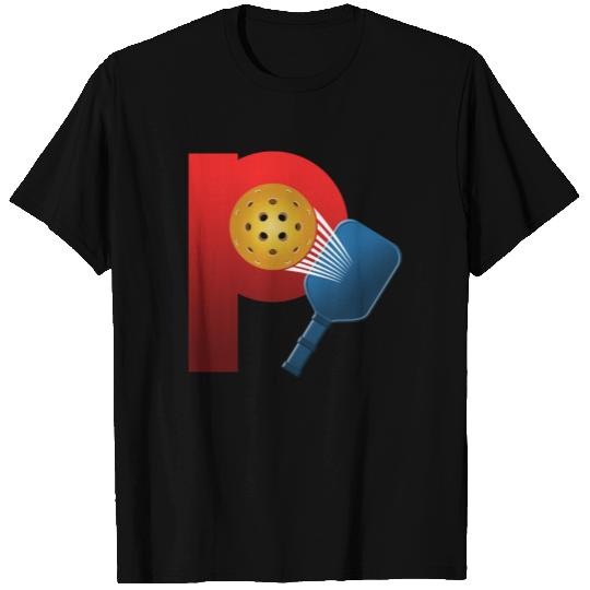 Power Pickleball Simple Solid Pickleball Player T Shirts