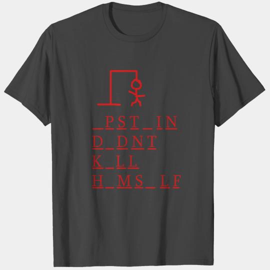 Hangman Truth Meme - Epstein Didn't Kill Himself T Shirts