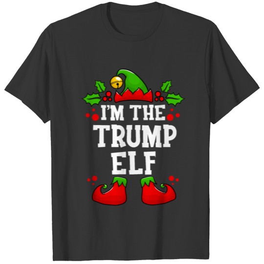 Funny Donald Trump Elf Christmas Costume T-shirt
