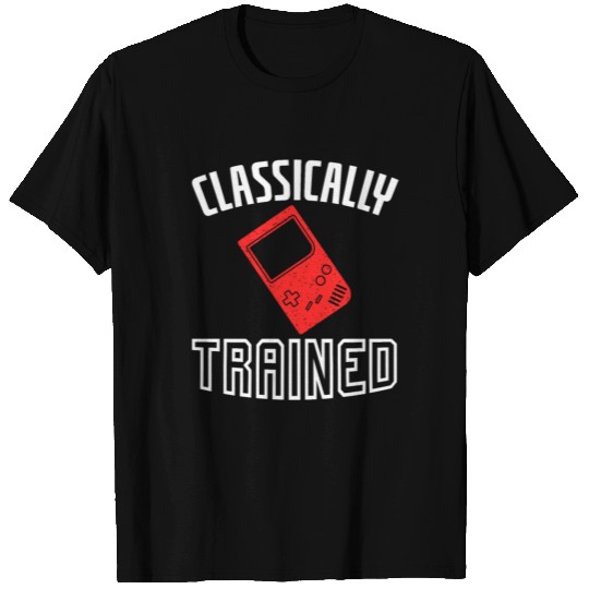 Classically Trained Retro Gamer T Shirts