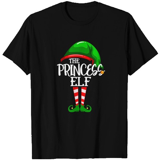 The Princess ELF - Funny Princess ELF Merry Xmas T Shirts