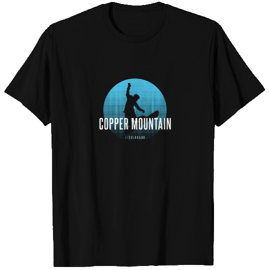 Copper Mountain Snowboarding Fan Mountain T Shirts