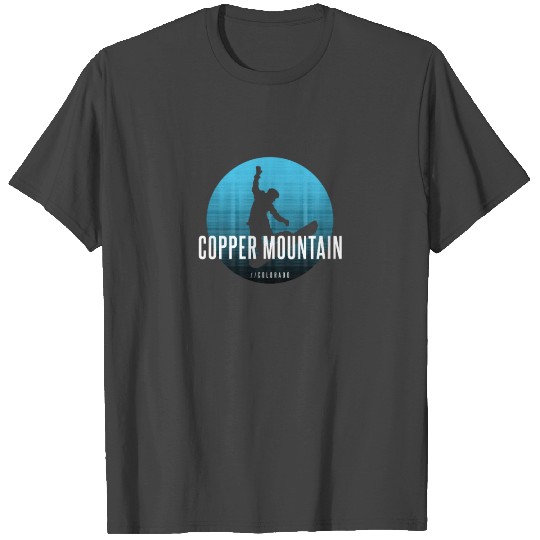 Copper Mountain Snowboarding Fan Mountain T Shirts