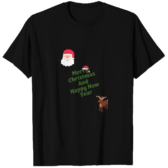 Santa And Rudolph T Shirts