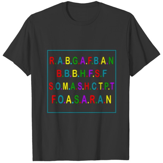 Rabgafban City Girls Act Up - Colorful quote T-shirt