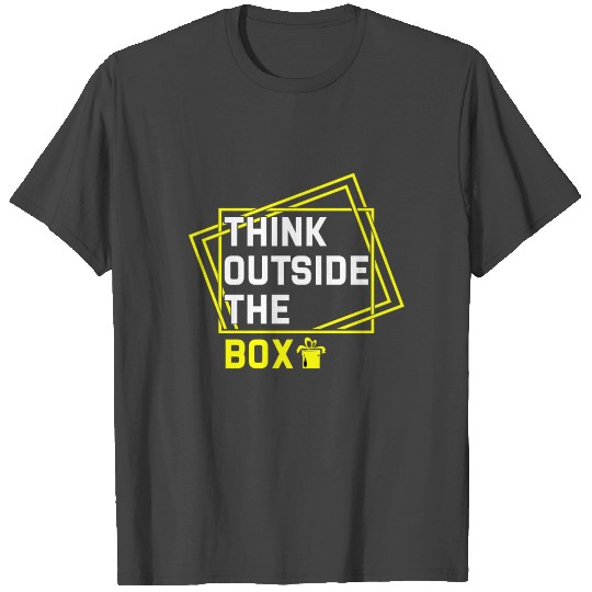 Think Different Clever Border Plate Gift Box T Shirts