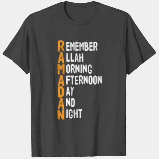 Islam Turkey Ramadan Muslim Gift Religion T Shirts