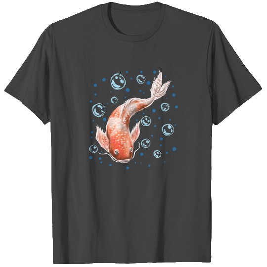 Koi Fish Feng Shui Japanese Art Carp Nishikigoi T Shirts