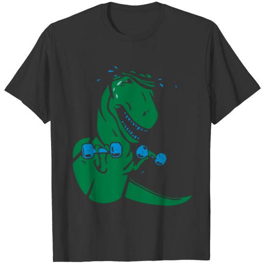 T Rex Skipped rex dinosaur trex tyrannosaurus T Shirts