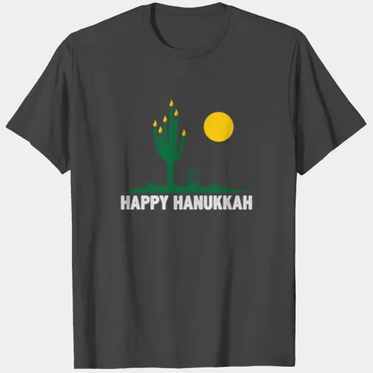 Cactus Lover Funny Hanukkah Gift T Shirts