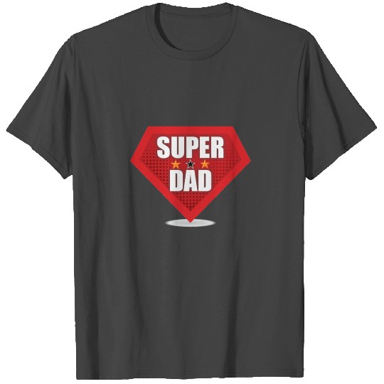 Super Hero Dad Daddy best Father Papa T Shirts