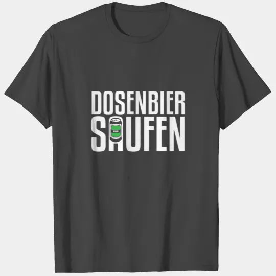 canned beer booze T Shirts