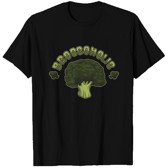 Broccoholic - Broccoli Plant Vegan Vegetables T Shirts
