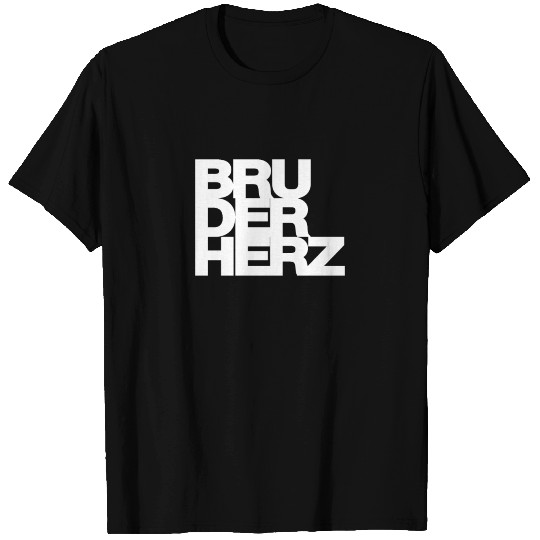 Bruderherz (german: Brother Dear) Gift Idea T Shirts