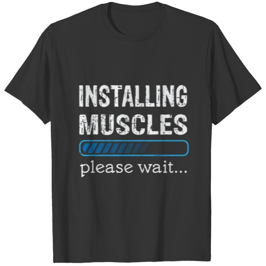 Muscles Weightlifting T-shirt