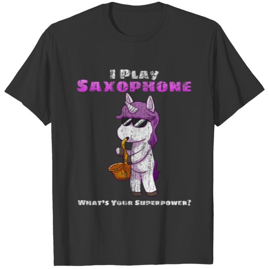 saxophonist saxophonist present T-shirt