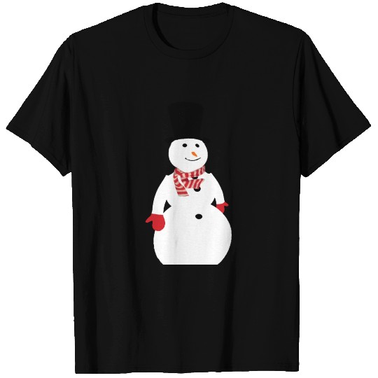 retro classic snowman T Shirts