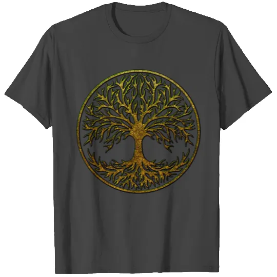 Yggdrasil Tree of Life Celtic Nordic Symbol Nature T Shirts