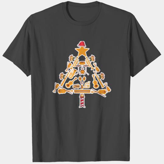 Orchestra Musical Instruments Maestro Christmas T Shirts
