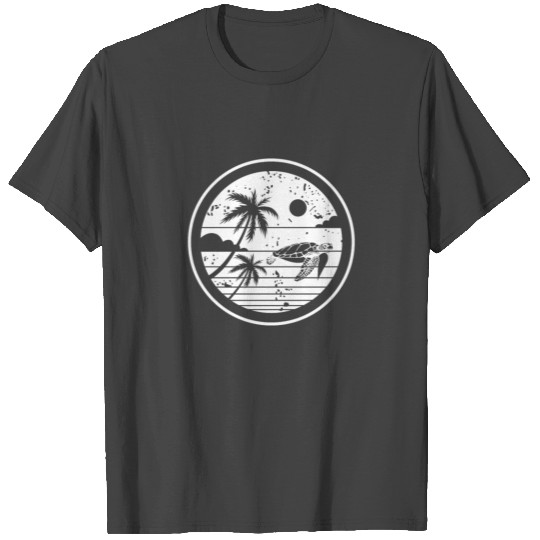 Turtle Retro Vintage T Shirts
