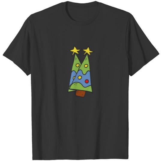 christmas tree T-shirt