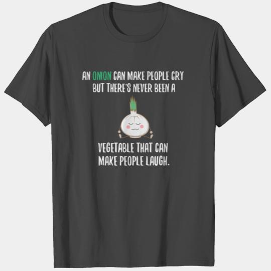 Onions Can Make People Cry Vegetable T Shirts Funny