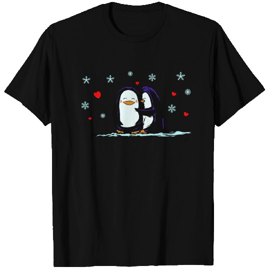 Penguin Love T Shirts