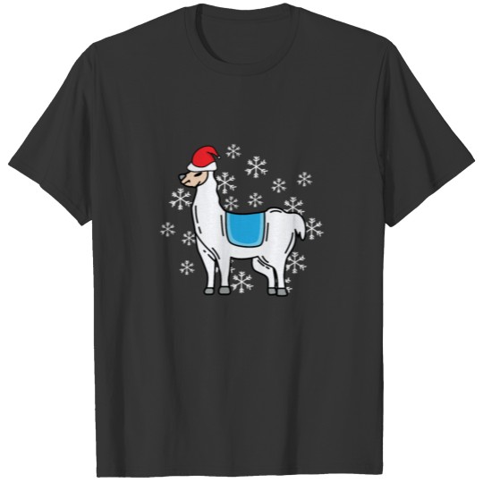 Happy Christmas Llama T-shirt
