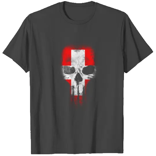 Switzerland Totenkopf Switzerland T Shirts