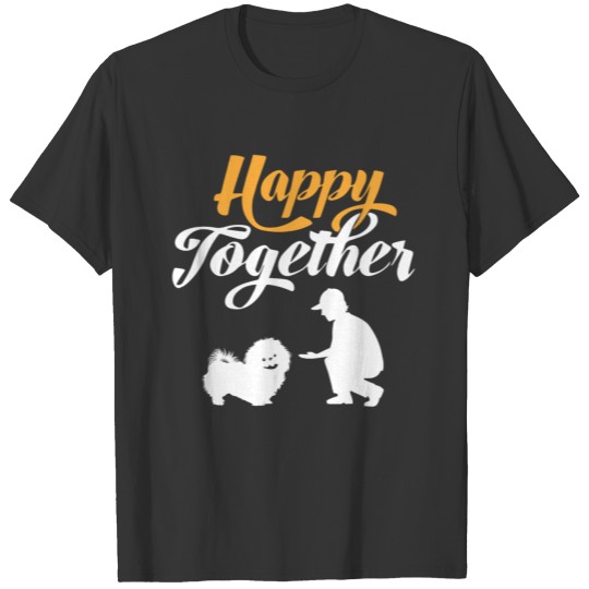 Happy Together - Pekingese & Dog Owner T Shirts