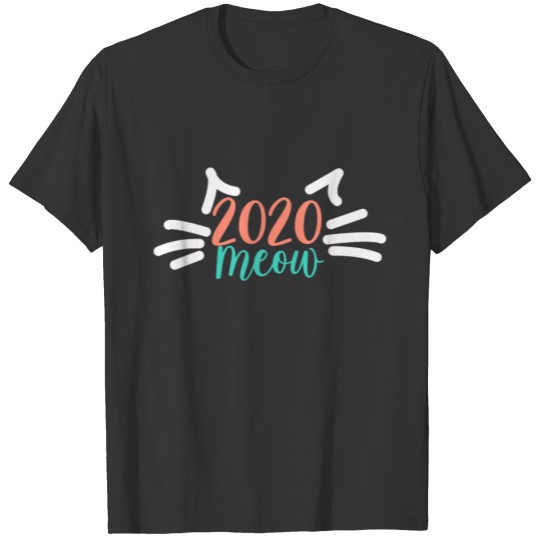 New Year Cat T-shirt
