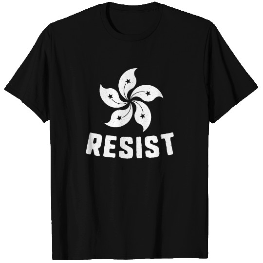 Hong Kong revolt resist protest no extradition T Shirts