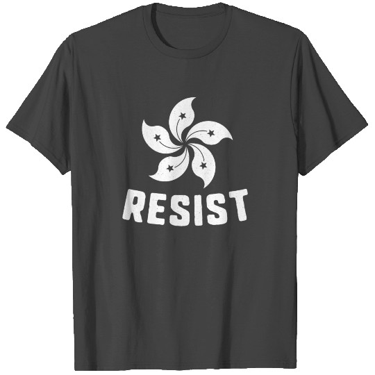 Hong Kong revolt resist protest no extradition T Shirts