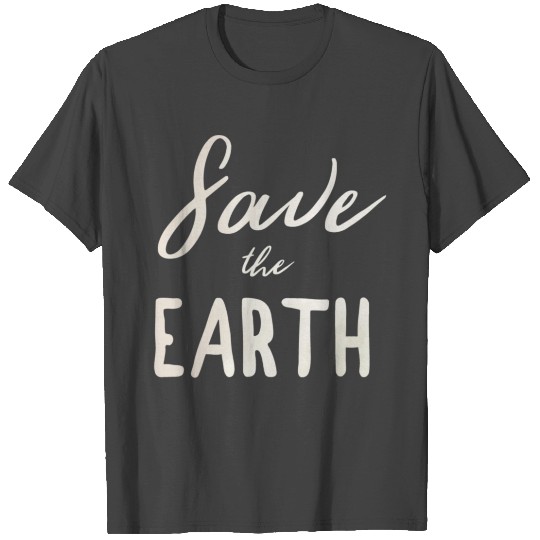 Save The Earth Eco Friendly Planet Green Thumb T Shirts